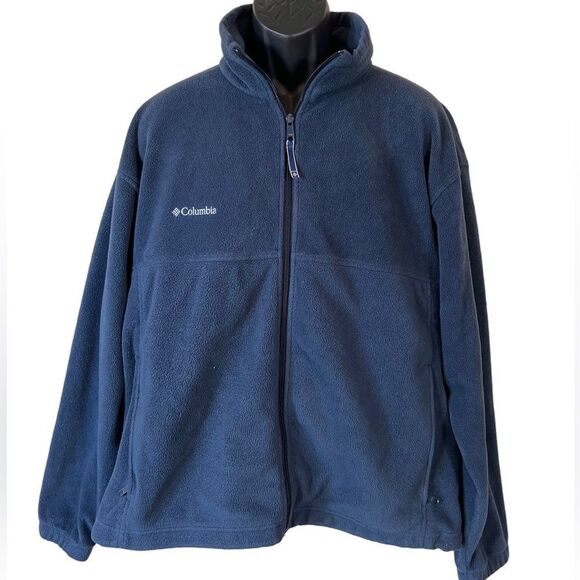 Columbia Fleece Zip Up Jacket - Picture 1 of 13